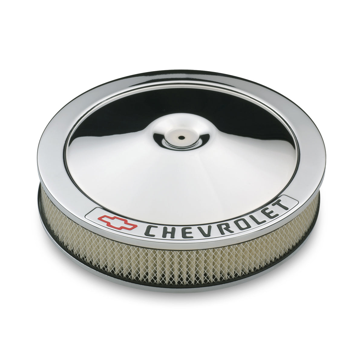 Proform Air Cleaner - Bow Tie Emblem - Chrome