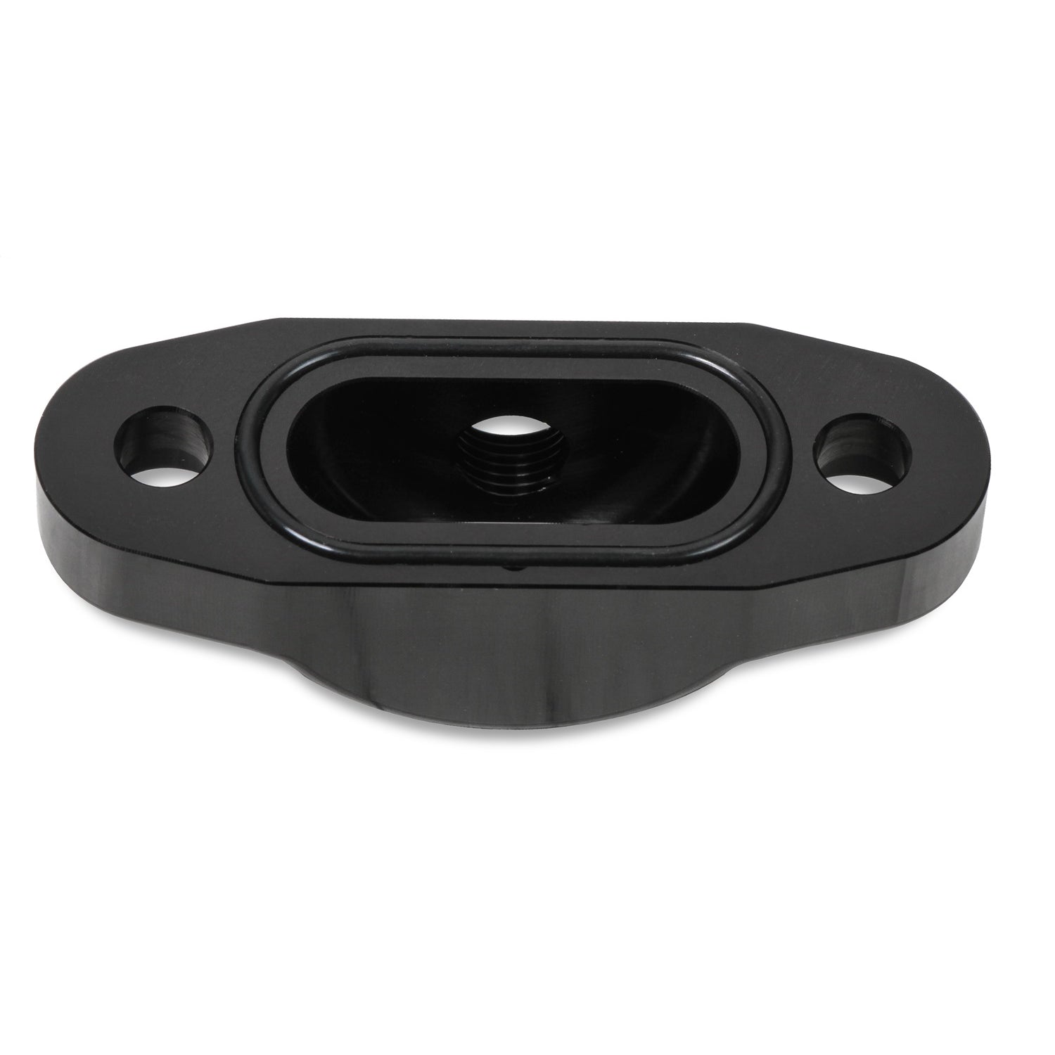Earl's LS Oil Cooler Block-Off Plate w/ 1/8 NPT Port