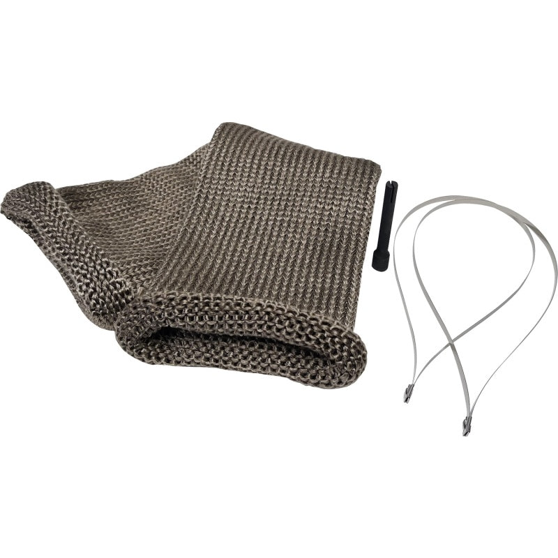 DEI Titanium Exhaust Wrap - 4 in Diameter - 12 in Long - Gray