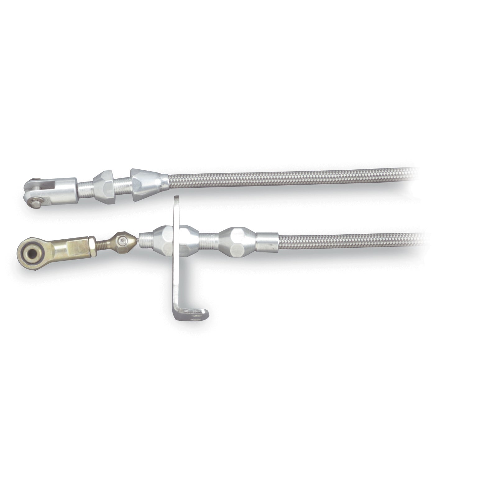 Lokar Hi-Tech Throttle Cable Kit - Stainless Steel