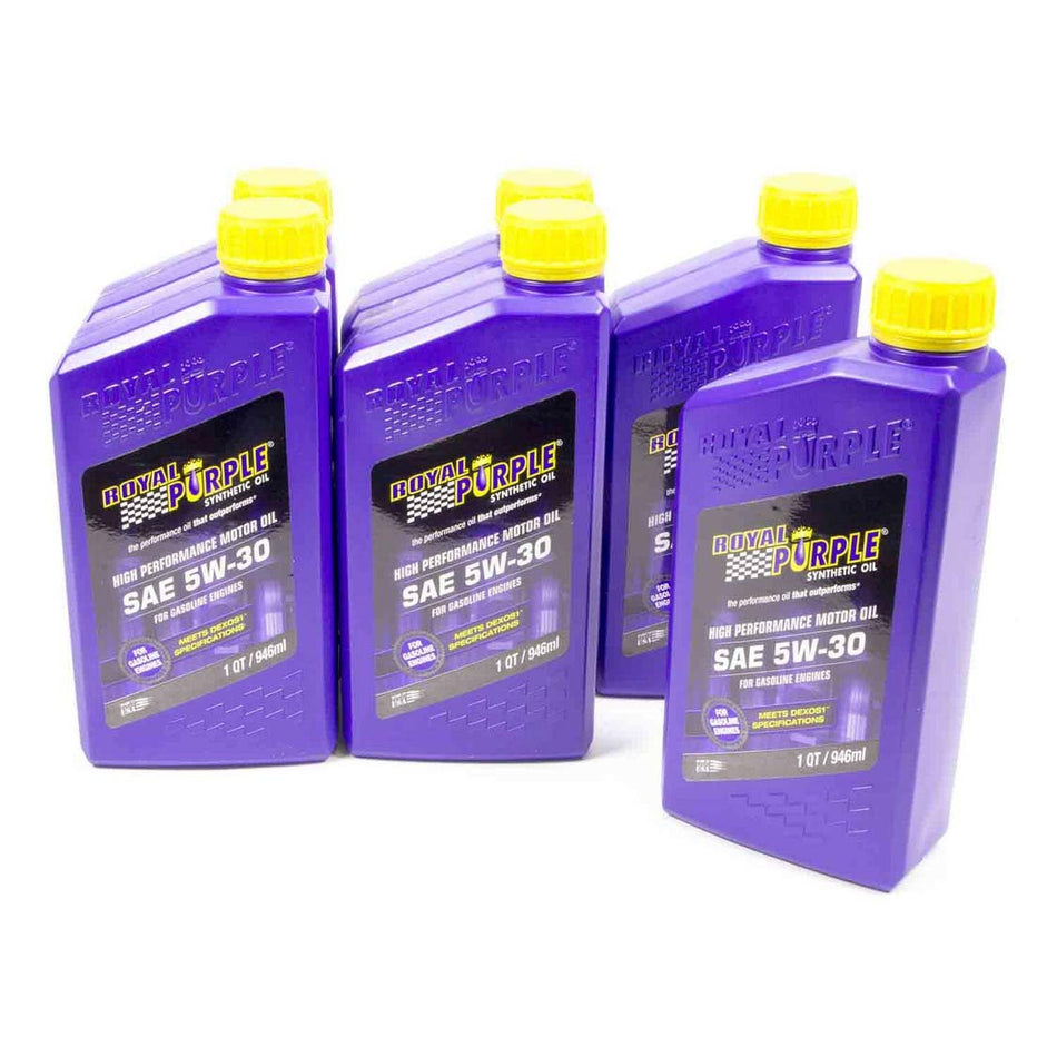 Royal Purple® High Performance Motor Oil - 5w30 - 1 Quart (Case of 6)