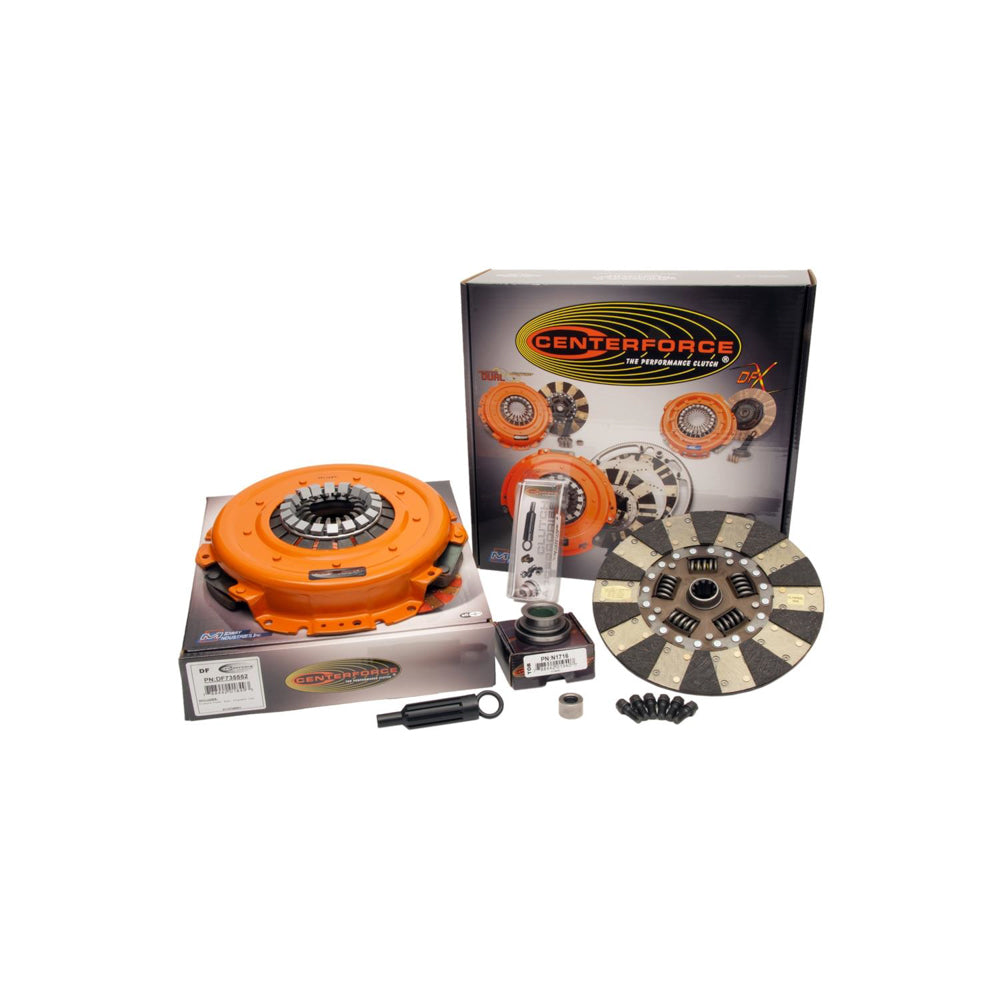 Centerforce Dual Friction Clutch Kit - Single Disc - 11" Diameter - 1-1/8" x 10 Spline - Spring Hub - GM
