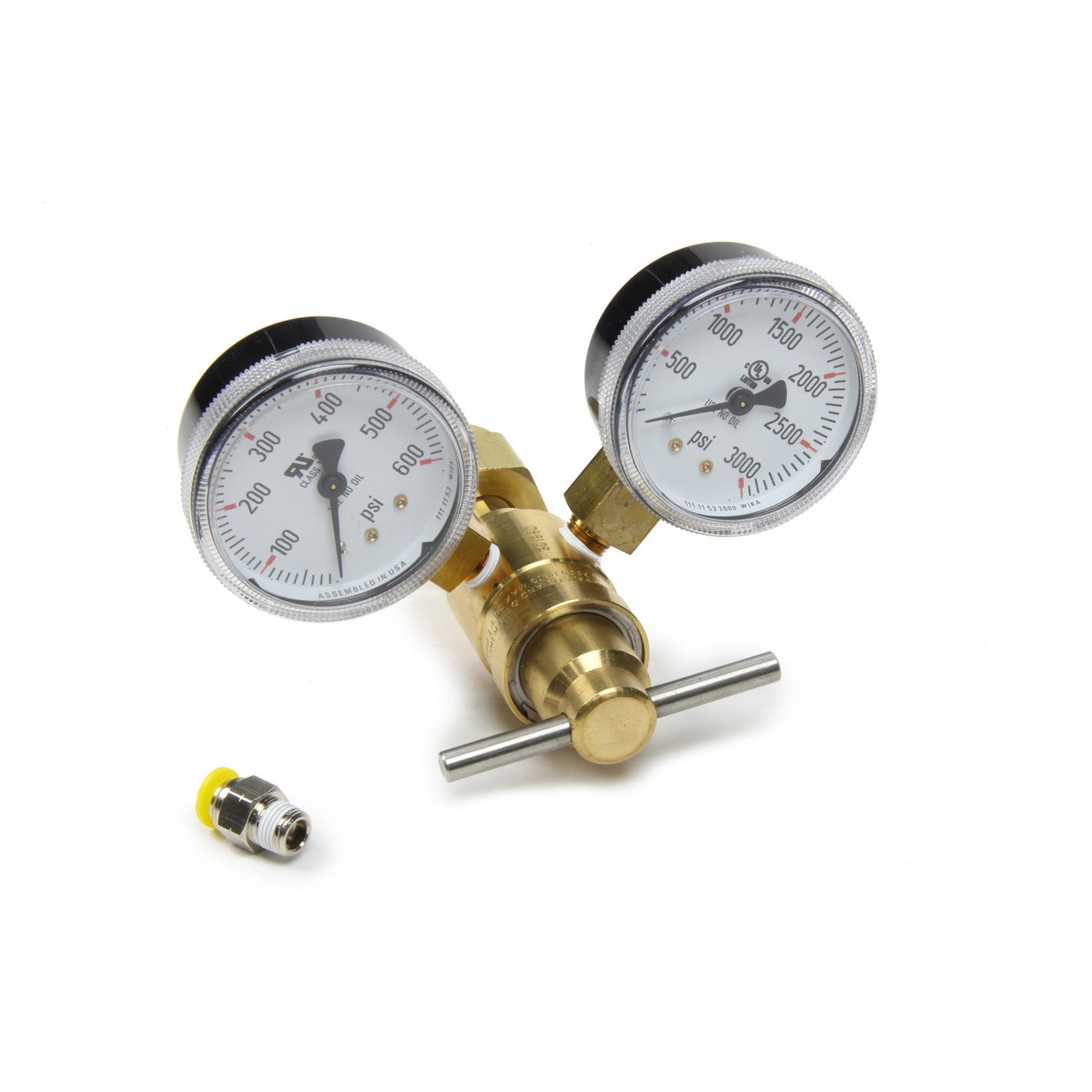 Shifnoid CO2 Regulator - Adjustable Pressure w/ Dual Gauges