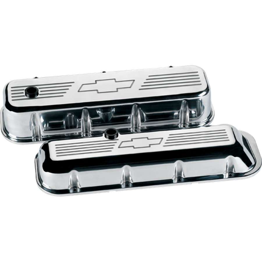 Billet Specialties BB Chevy Bowtie Valve Covers - BB Chevy - (Set of 2)