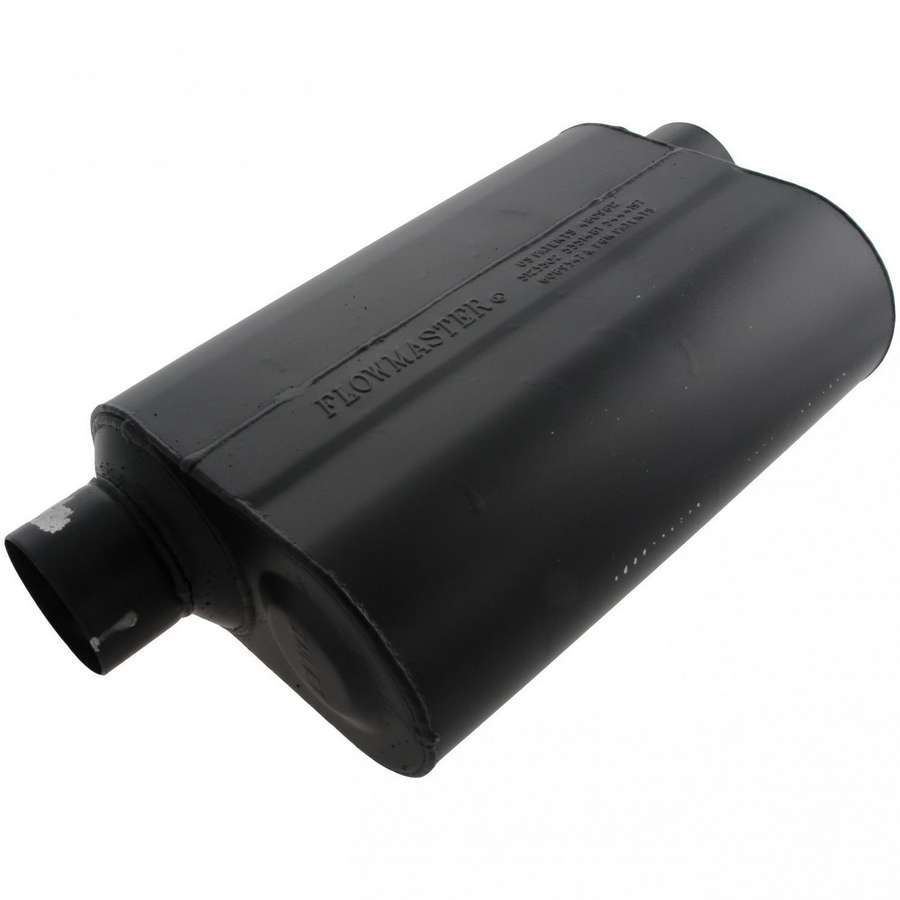 Flowmaster Super 40 Delta Flow Muffler - 3" Offset - Inlet / Same Side Offset Outlet