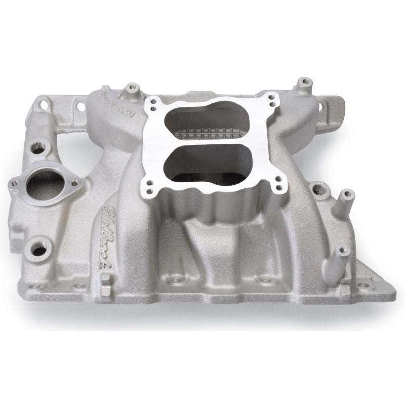Edelbrock Performer RPM Pontiac Intake Manifold - Cast Finish
