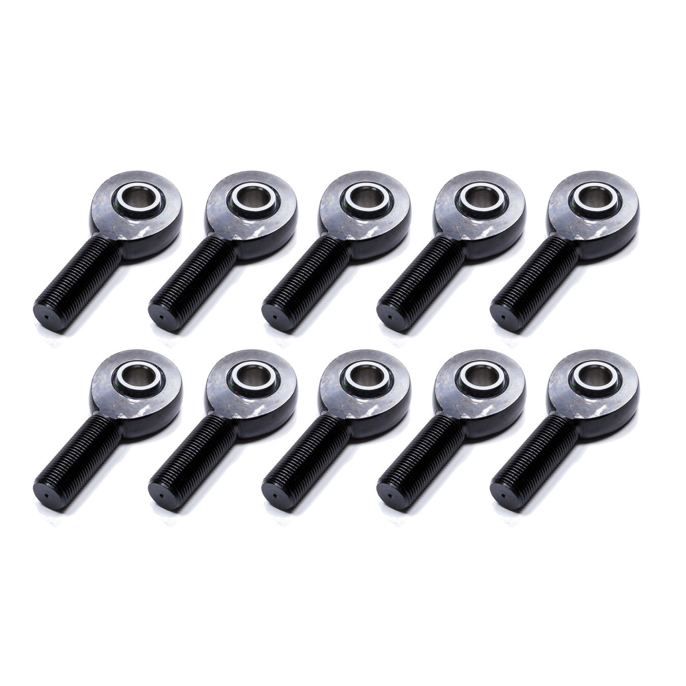 Ti22 Rod End Alum LH Male Blk 1/2ID x 5/8 Thread - Pack of 10