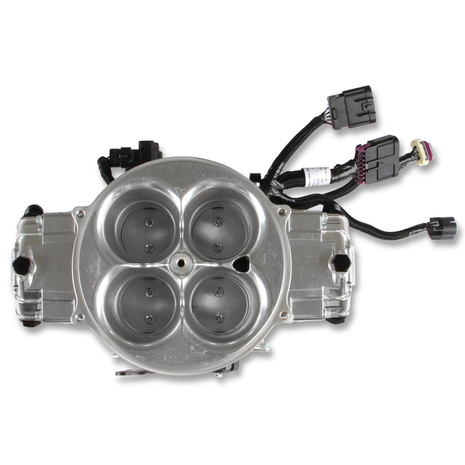 Holley EFI Terminator X Stealth Fuel Injection System - Multi Port - Power Module/Programmer/02 Sensor - Stainless - Polished