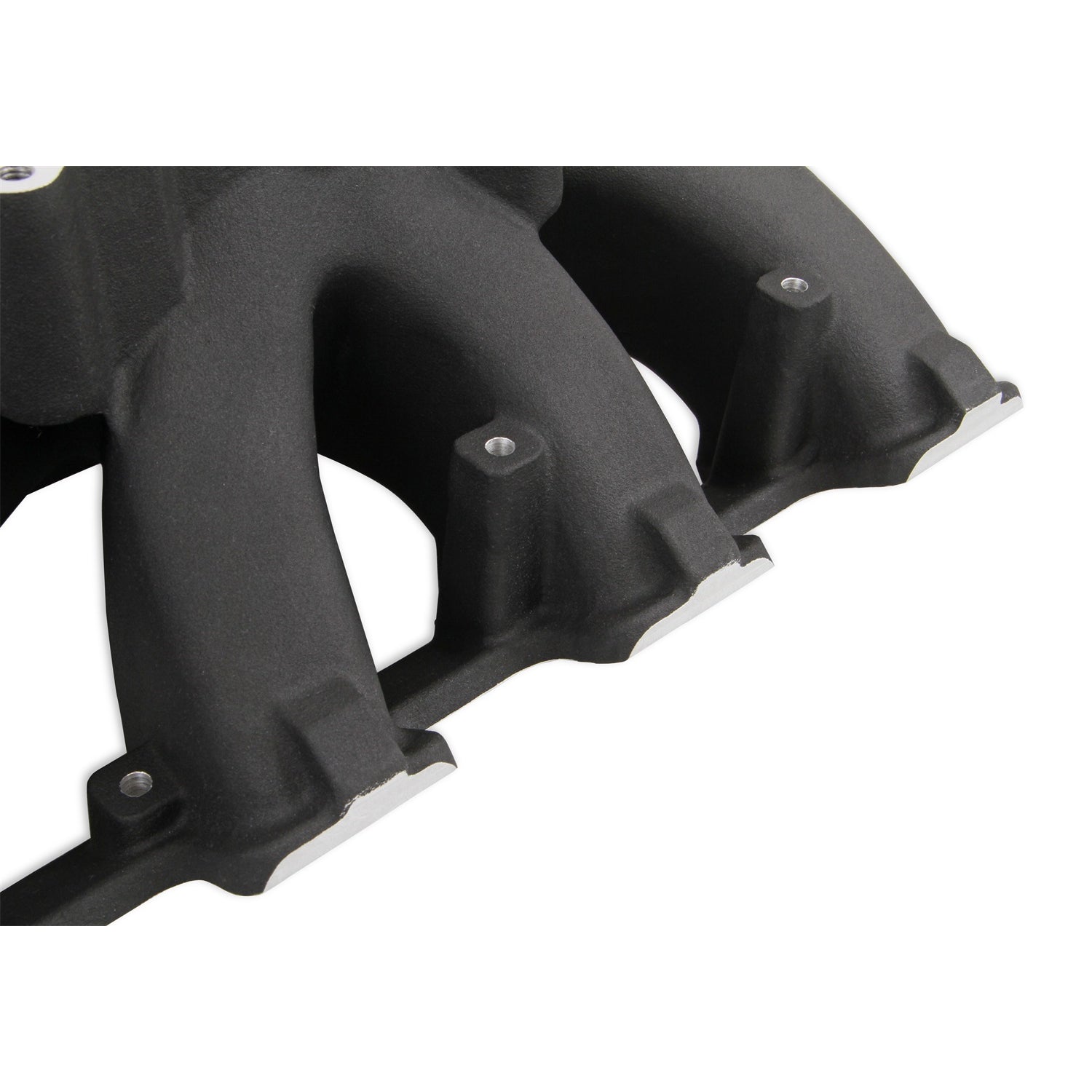 Holley Single-Plane Race Intake Manifold - Square Bore - Single Plane - Aluminum - Black - LS3/L92 - GM LS-Series