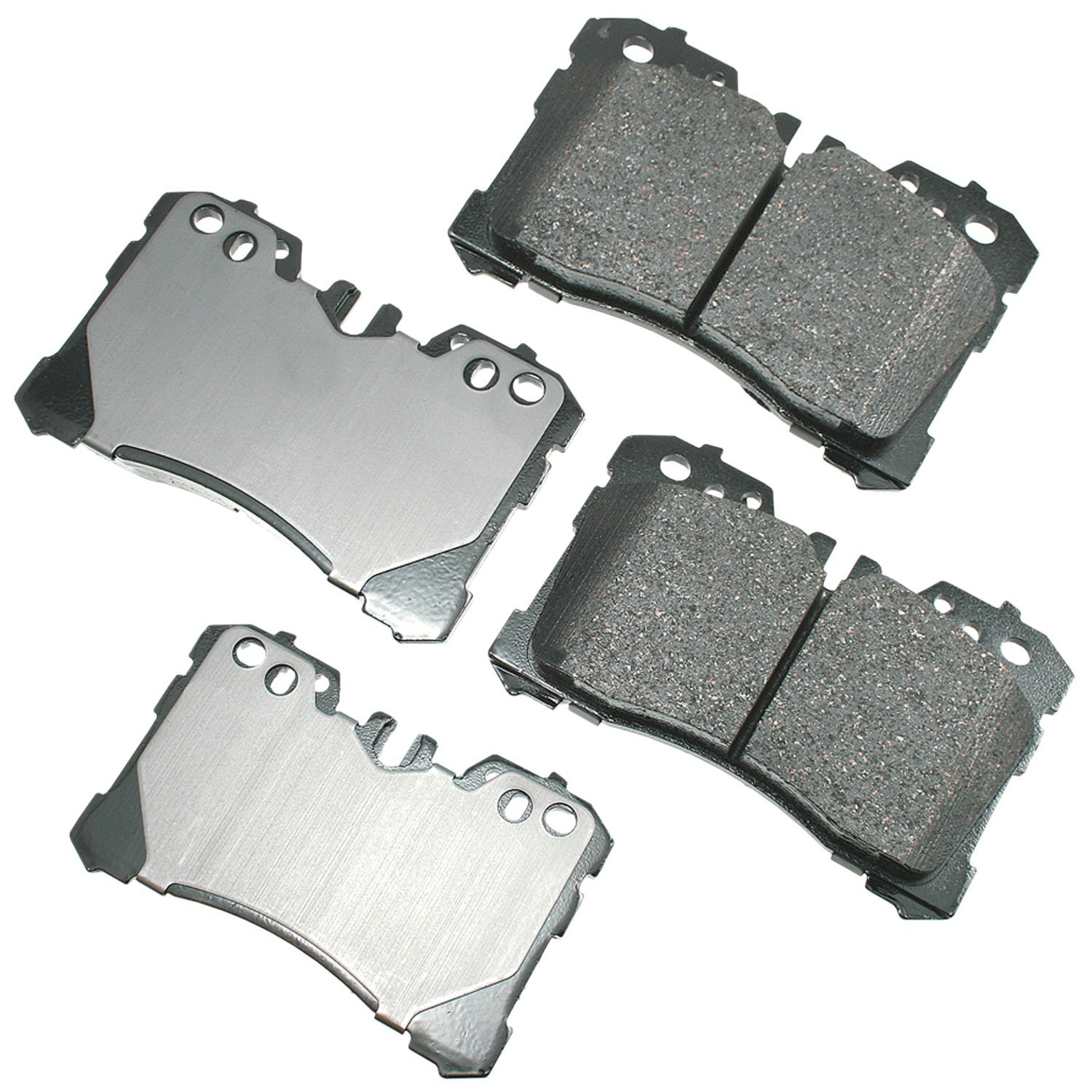 Akebono Brakes ProACT Front Brake Pads - Lexus LS460/LS500 2007-19 (Set of 4)