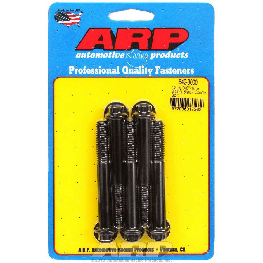 ARP Bolt Kit - 12 Point (5) 3/8-16 x 3.000