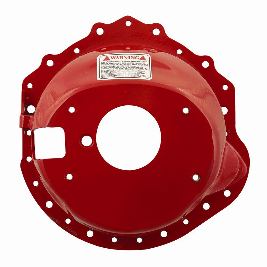 Lakewood SFI Bellhousing - Fits Most Chevy V-8 and V-6 w/ Block Mounted Starters