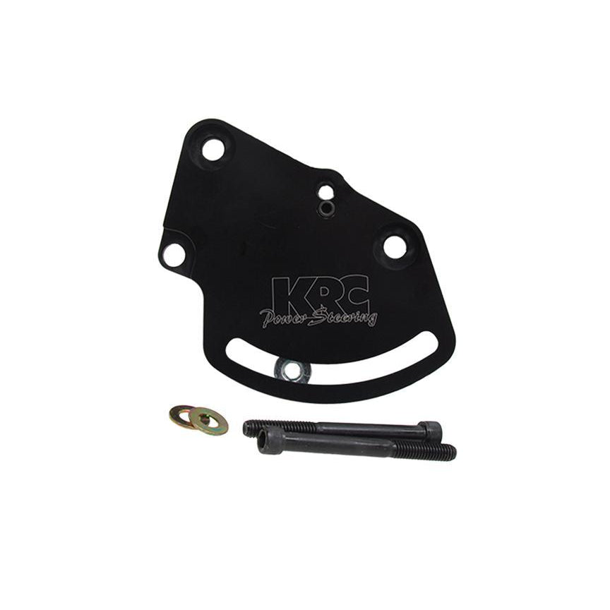 KRC Aluminum Head Mount Power Steering Bracket (Only) - Lightweight Hollow Back Design - Chevy