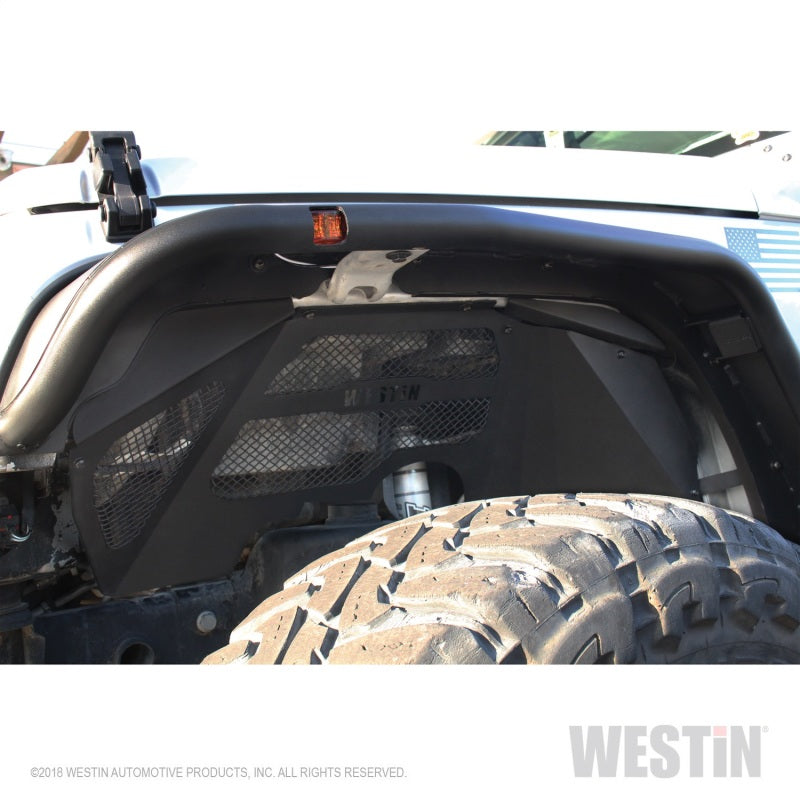 Westin 07-18 Jeep Wrangler JK Inner Fenders Front