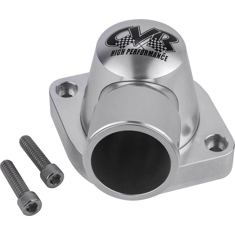 CVR Performance Products 90 Degree Water Neck 1-1/2" ID Hose Swivels O-Ring - Aluminum