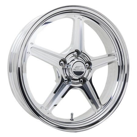 Billet Specialties Street Lite Wheel - 17 x 4.5" - 2.000" Backspace - 5 x 4.75" - Polished