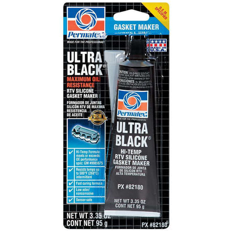 Permatex Ultra Black Gasket Maker - 3.35 oz. Tube