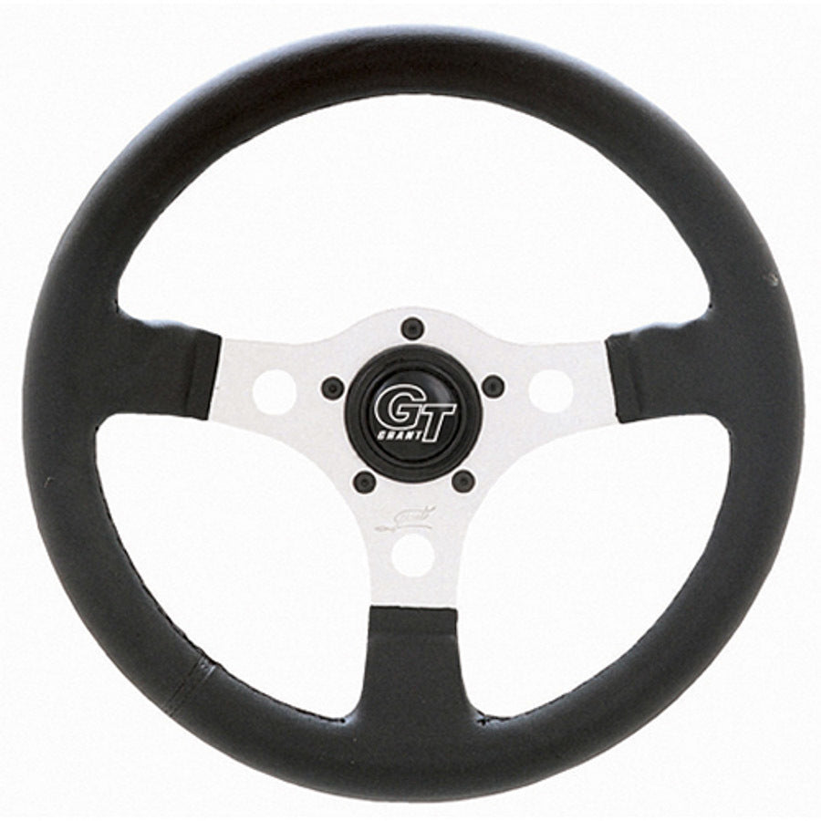 Grant Formula GT Steering Wheel - 13" - Black / Silver