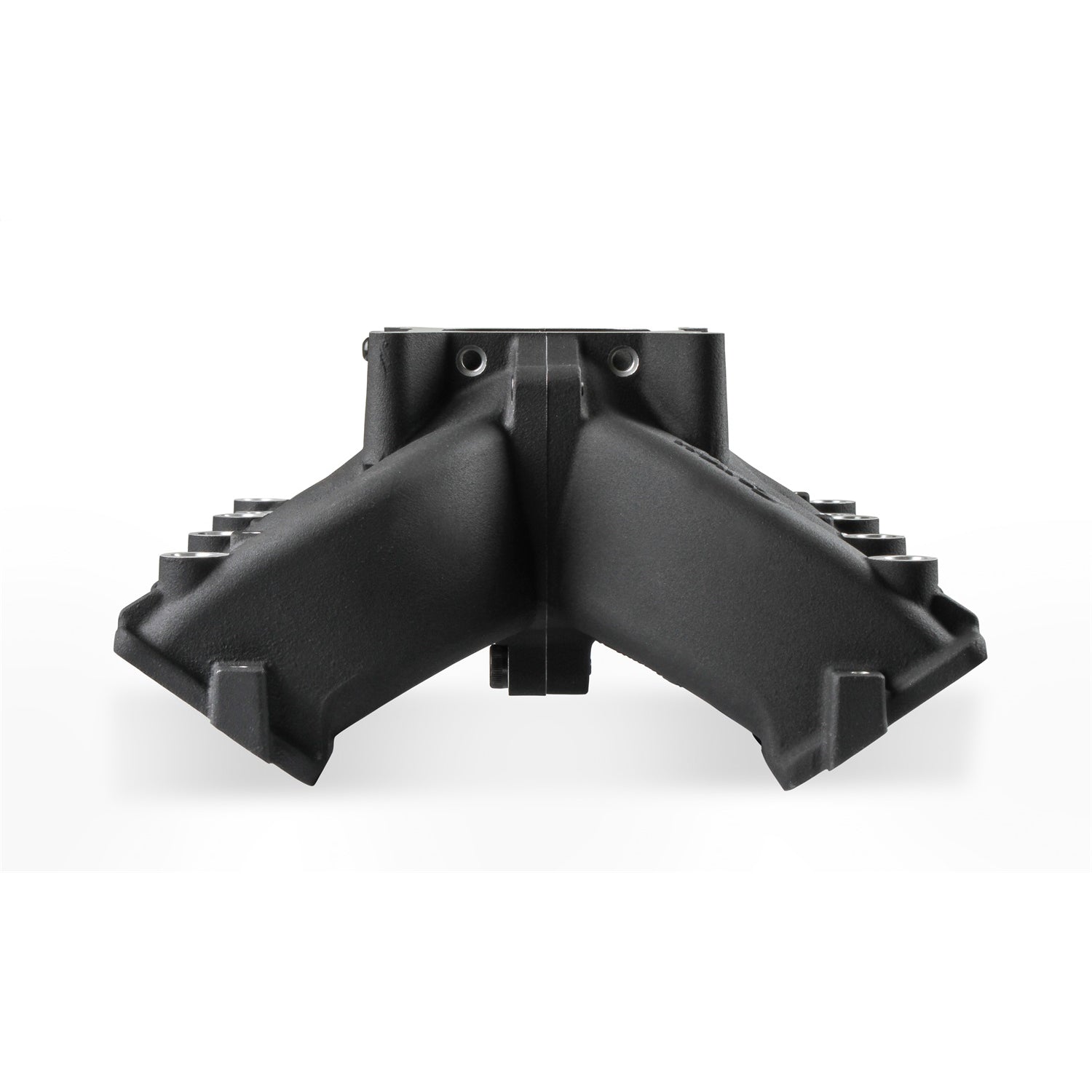 Holley Single-Plane EFI Split Design Race Intake Manifold - Square Bore - Single Plane - Aluminum - Black - GM LS-Series