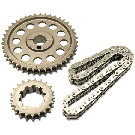 Cloyes Double Roller Timing Chain Set - 9 Keyway Adjustable - Iron/Steel - Small Block Ford