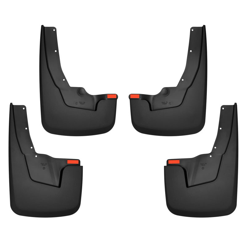 Husky Liners Mud Guards Mud Flap - Front/Rear - Plastic - Black/Textured - OEM Fender Flares