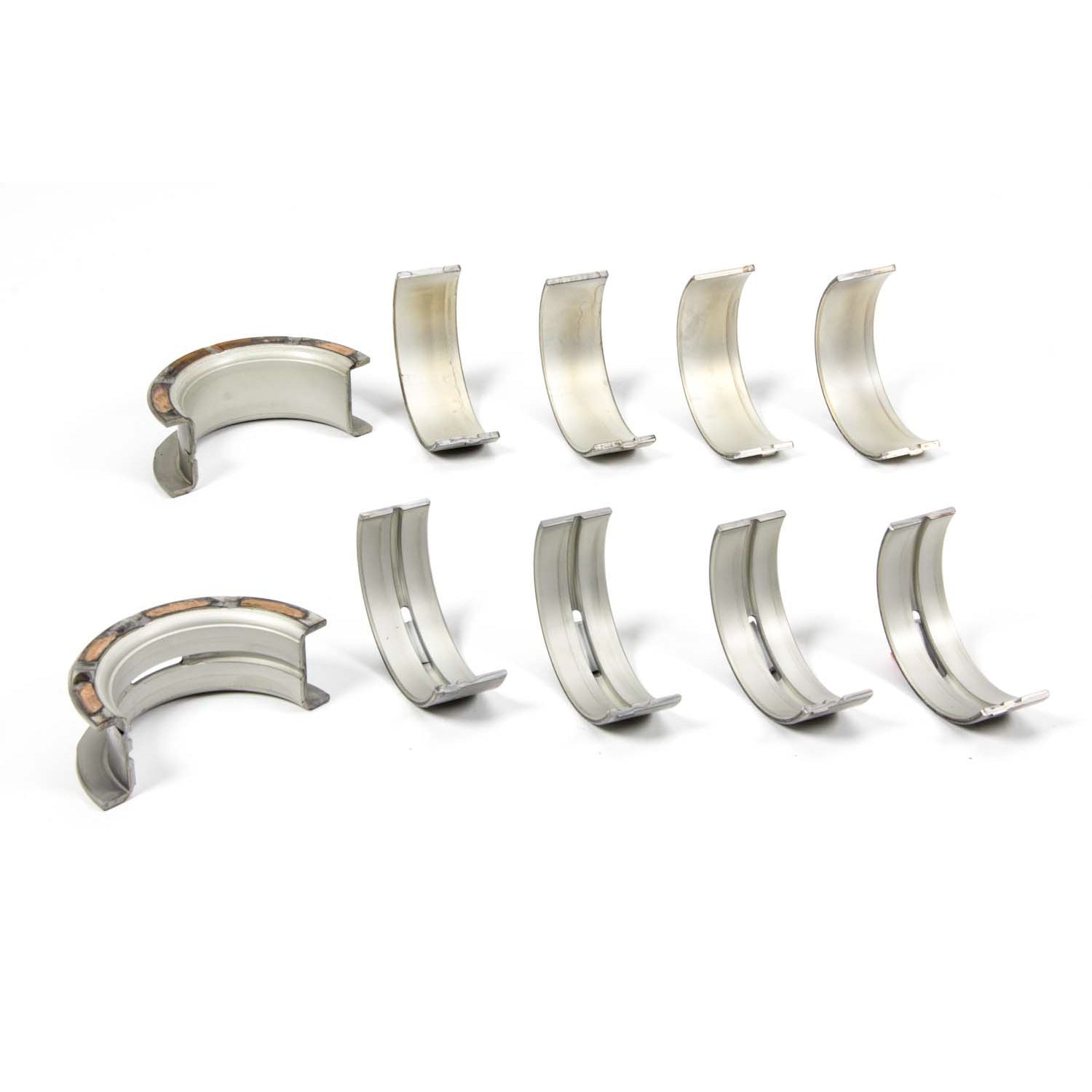 Clevite P-Series Main Bearings - P Series - 1/2 Groove - .020" Undersize - Tri Metal - Ford - SB - Set of 5