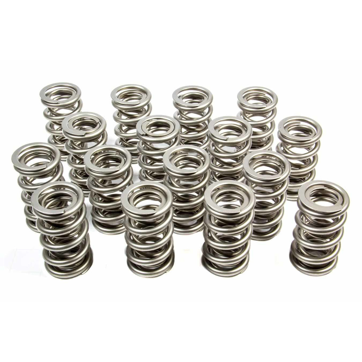 PAC 1500 Series Dual Valve Spring - 483 lb/in Spring Rate - 1.160 in Coil Bind - 1.514 in OD (Set of 16)