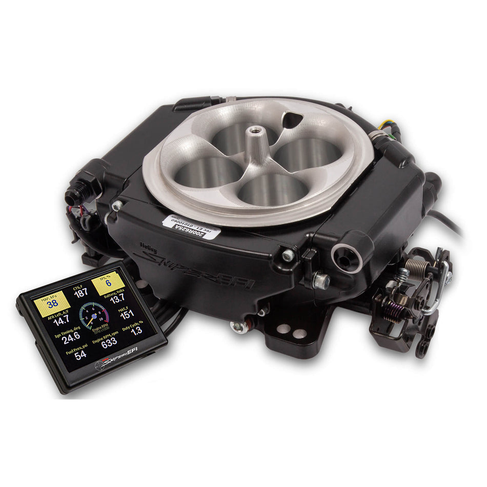 Holley Sniper EFI Sniper EFI XFlow Throttle Body Fuel Injection - Square Bore - Black 550-545