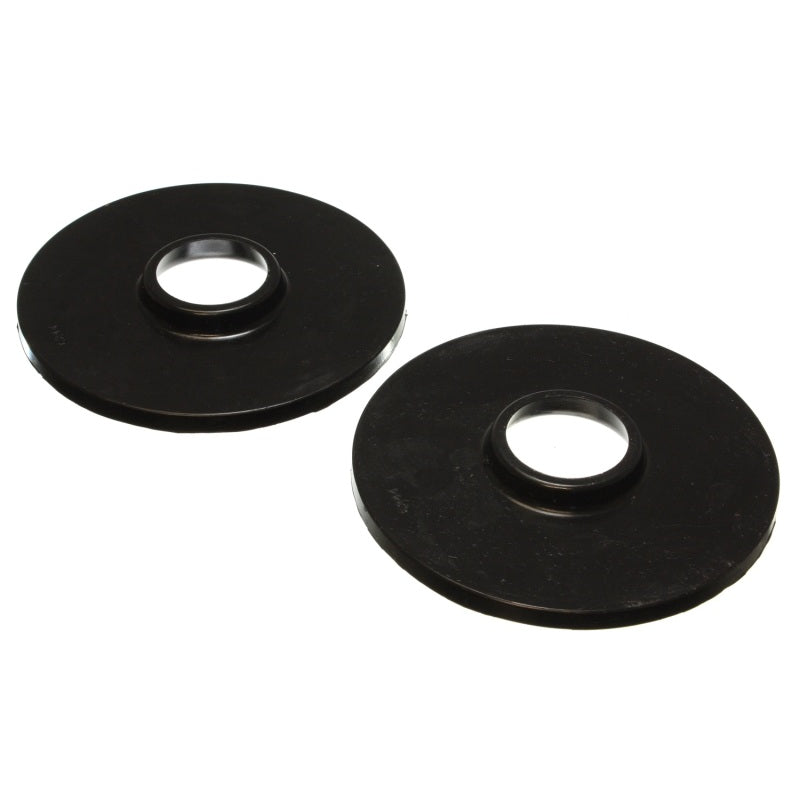 Energy Suspension Hyper-Flex Coil Spring Isolator - Rear - Polyurethane - Black - Jeep Wrangler TJ 1997-2006 - (Pair)