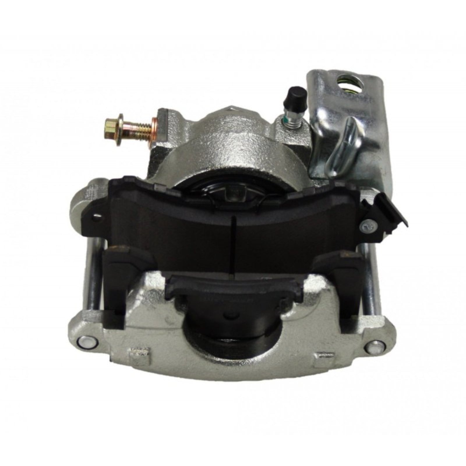 Leed Rear Disc Conversion Brake System - 1 Piston Caliper - 11 in Rotors - Zinc Plated - GM Fullsize Car 1962-77