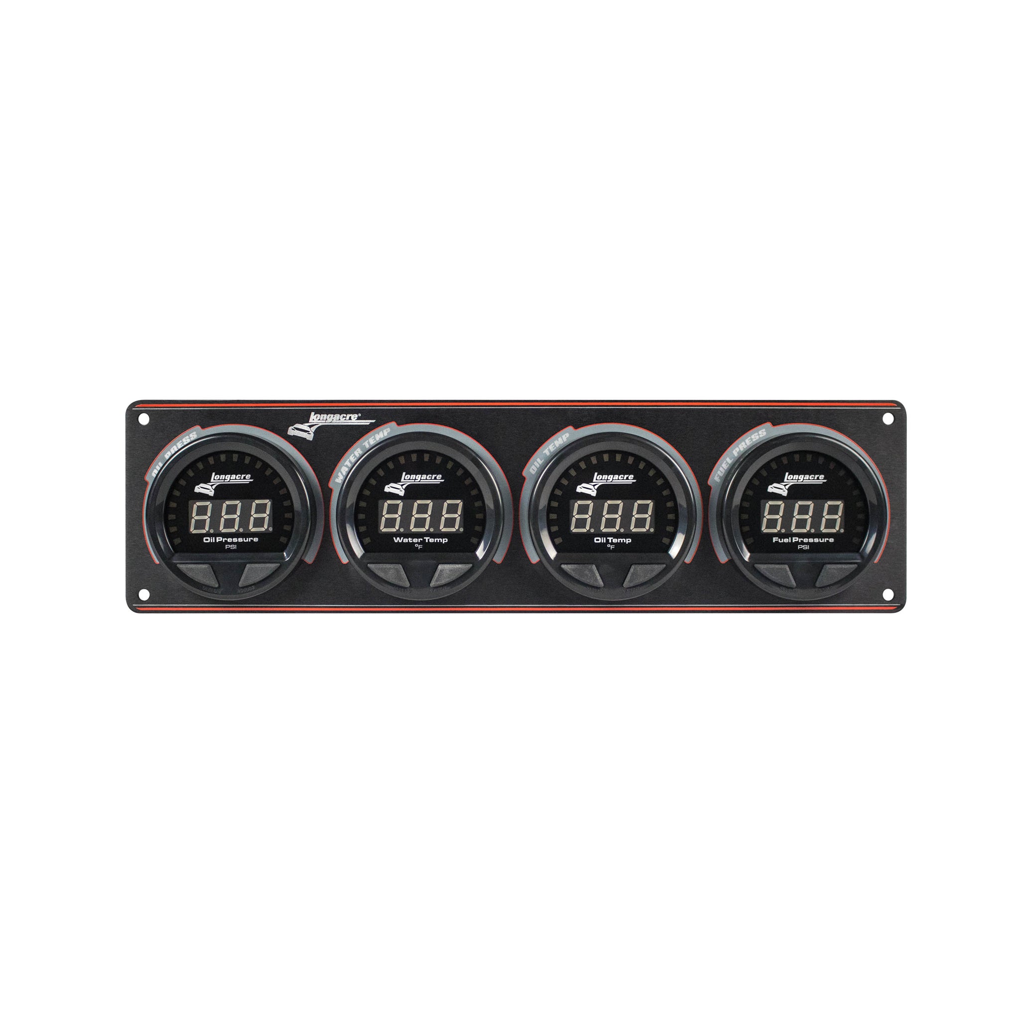 Longacre Waterproof LED Gauge Panel Assembly - Digital