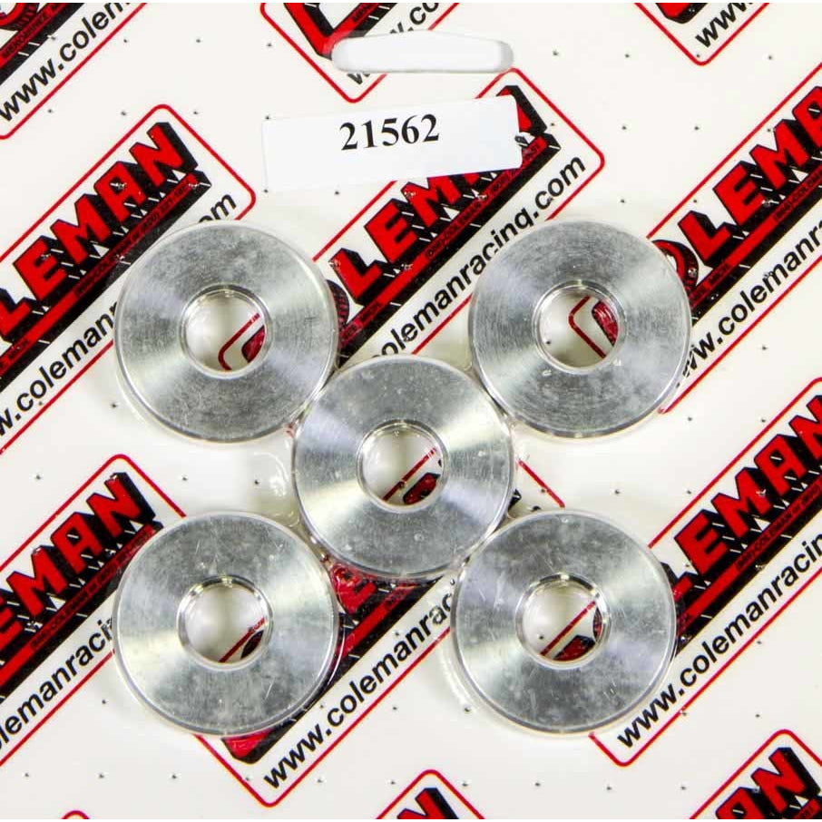 Coleman Threaded Wide 5 Wheel Spacers - 1/2" Thickness - (5 Pack)