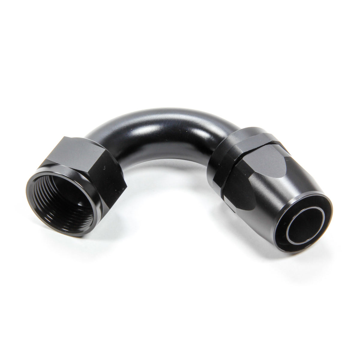 Triple X Race Co. Hose End Fitting 120 Degree 16 AN Hose to 16 AN Female Swivel - Aluminum