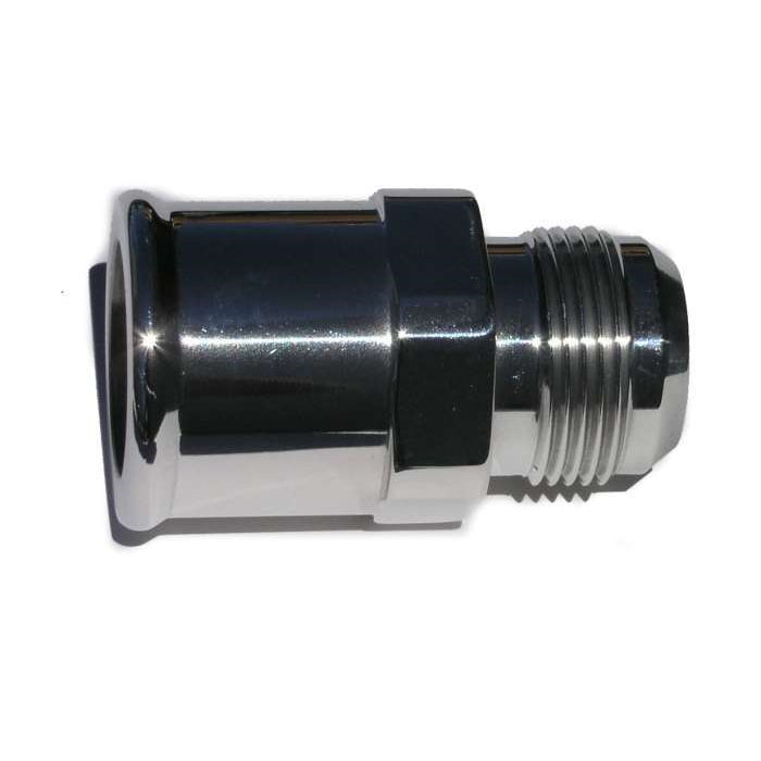 Meziere -16 AN Male to 1-1/2 Hose Adapter - Polished