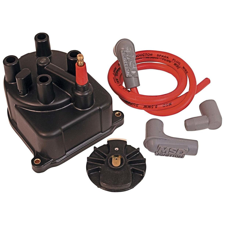 MSD Distributor Cap/Rotor, Modified, Civic/Integra LS 92-00