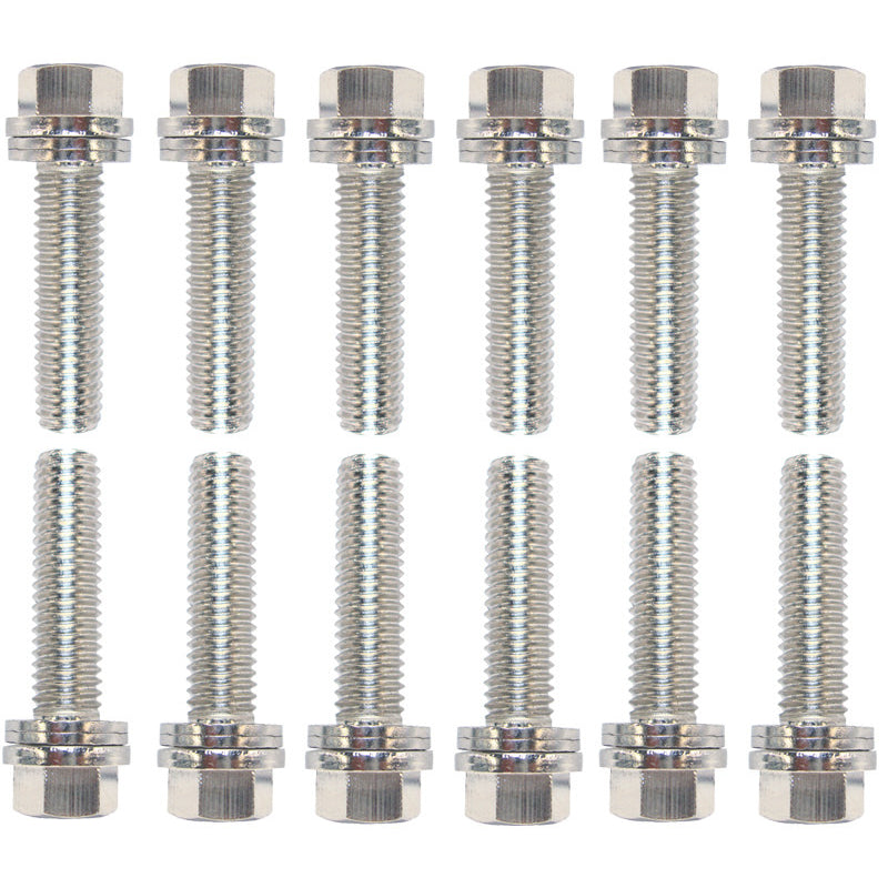 Proform Performance Parts Locking Header Bolt 8 mm x 1.25 Thread 1.180" Long Hex Head - Steel
