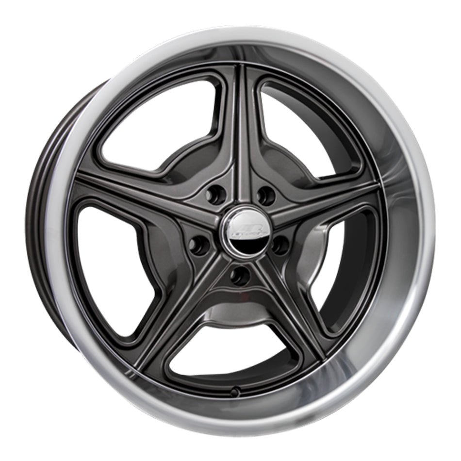 Billet Specialties Speedway Wheel - 18 x 8" - 4.500" Backspace - 5 x 4.50" - Gray