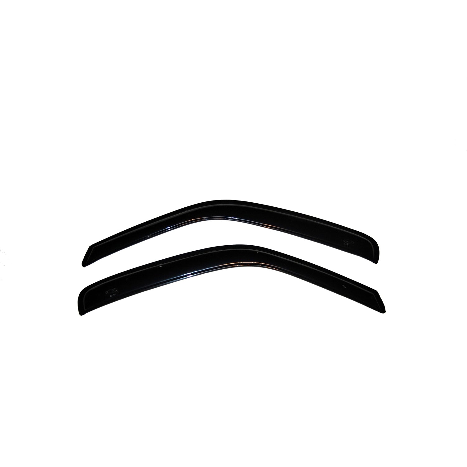 Auto Ventshade Original Ventvisor Front Side Window Visor - Stick-On - Dark Smoke - GM Fullsize Truck / Van 1996-2014 - Pair