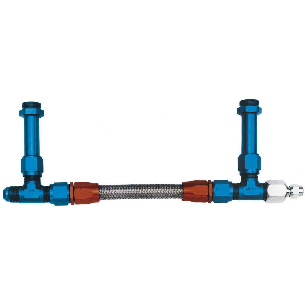 Aeroquip -08 AN Dual Feed Carburetor Fuel Line Kit