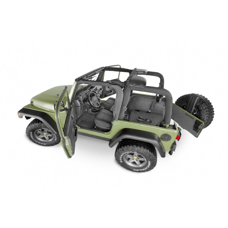 Bedrug Bedtred 97-06 Jeep Wrangler TJ Cargo Kit