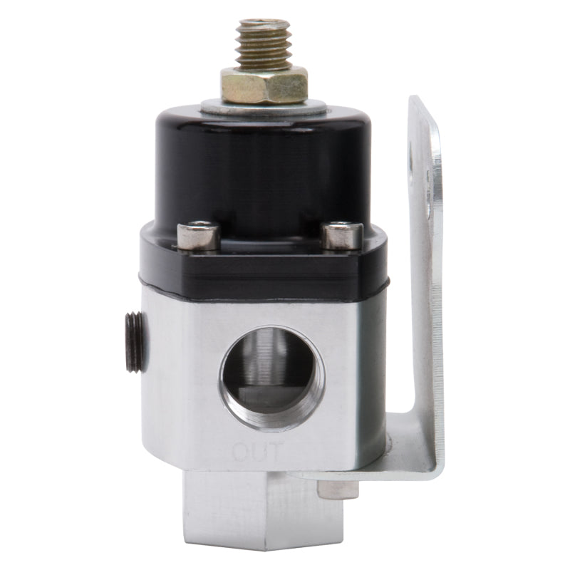 Edelbrock Fuel Pressure Regulator - Black - 4-1/2" - 9 PSI - Universal
