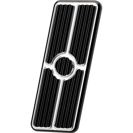 Billet Specialties 67-69 Camaro Gas Pedal Pad - Black - Chevy Camaro / Pontiac Firebird