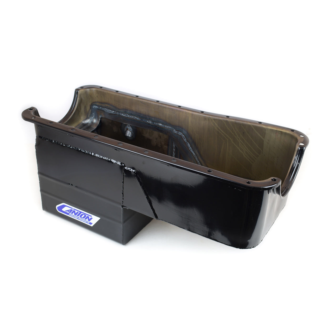 Canton Truck Rear Sump Oil Pan - 8 Quart - 10.75 in Deep - Cadmium - Big Block Ford