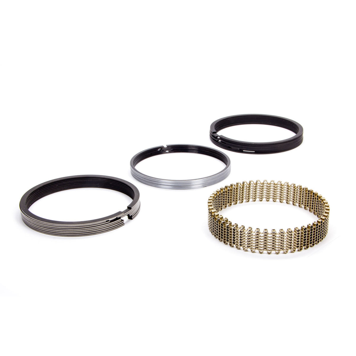 Hastings 4.350" Bore Piston Rings File Fit 1/16 x 1/16 x 3/16" Thick Standard Tension - Moly