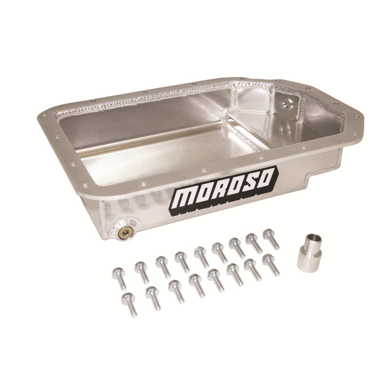 Moroso Transmission Pan - Billet Aluminum Rail - GM 4L80E