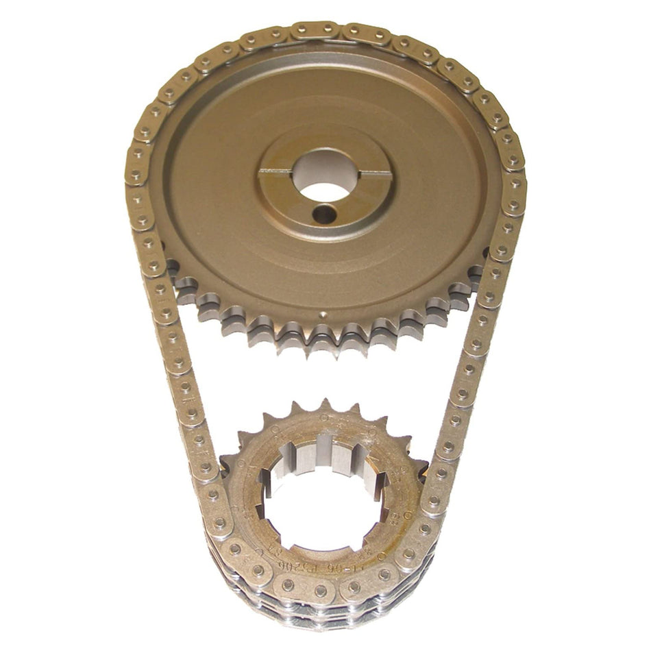 Cloyes Race Billet True Roller Double Roller Timing Chain Set - 9 Keyway Adjustable - 0.005 in Shorter - Small Block Ford