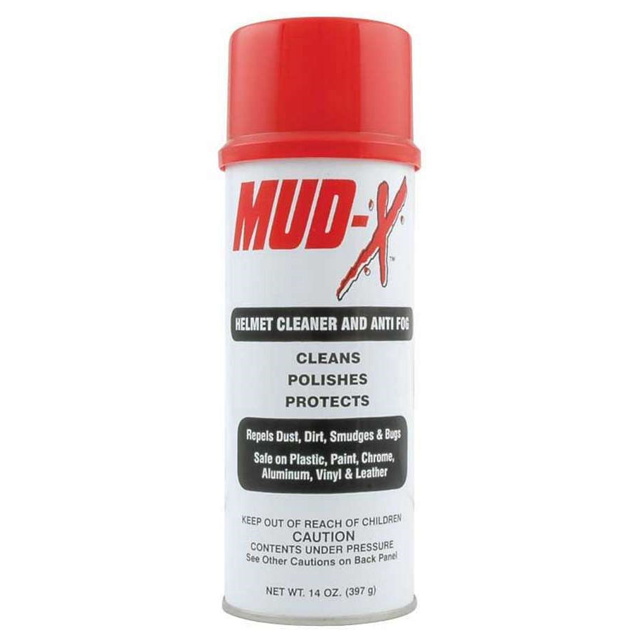 Mud-X Helmet Cleaner & Anti-Fog - 14 oz. Aerosol Can