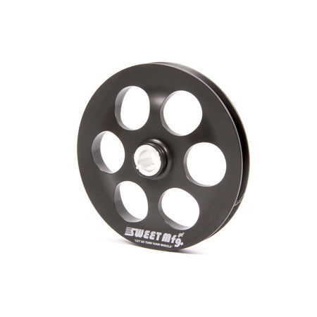 Sweet 6" Aluminum Power Steering Pulley - (7/16" Width)