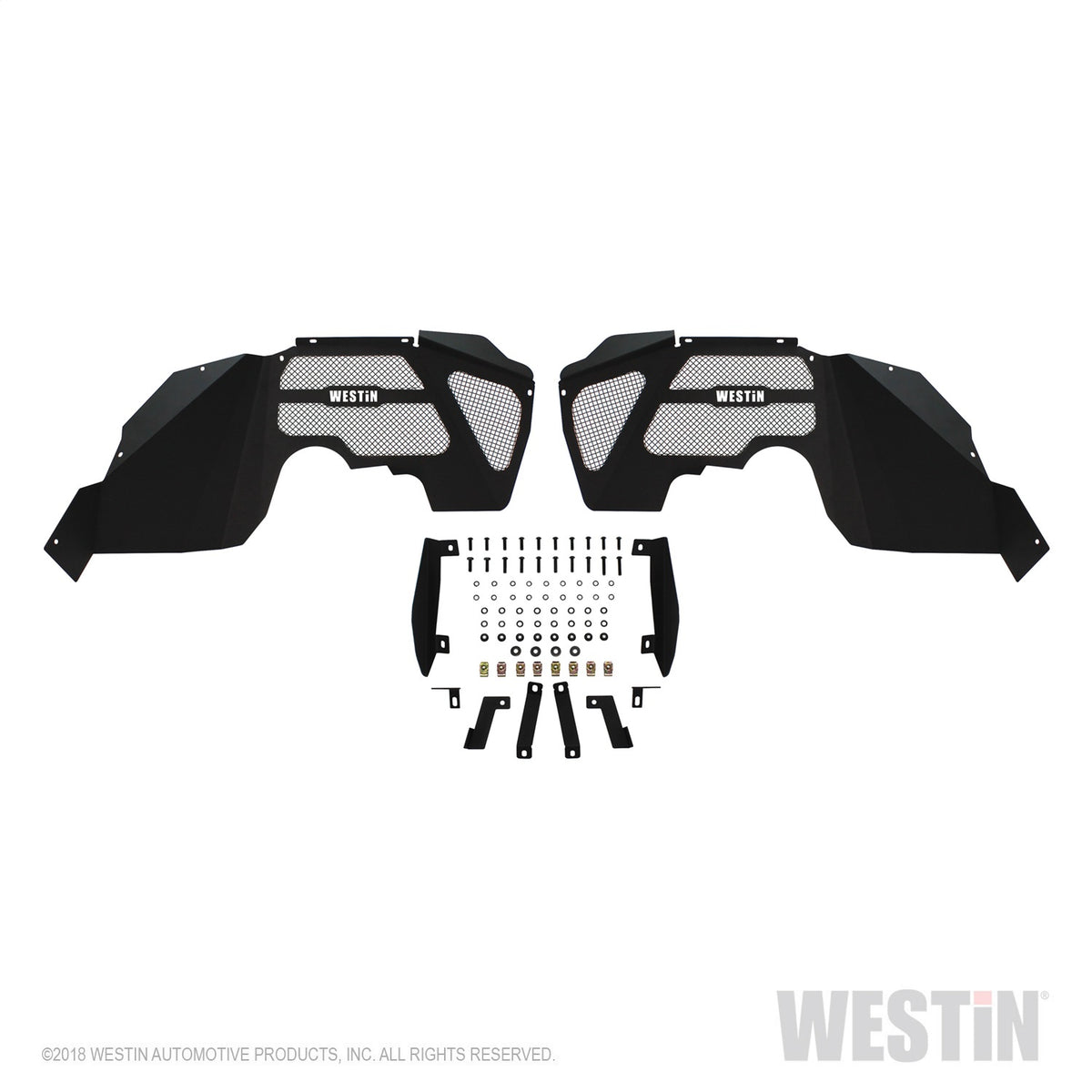 Westin 07-18 Jeep Wrangler JK Inner Fenders Front