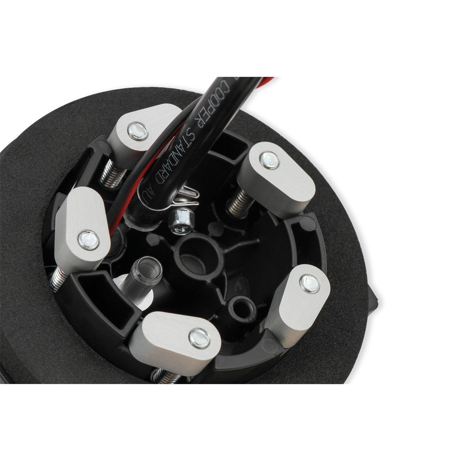 Holley Electric Fuel Pump - In-Tank - 255 lph - 1/4" NPT Inlet Size - 1/4" NPT Outlet - Aluminum - Black - Gas - Universal